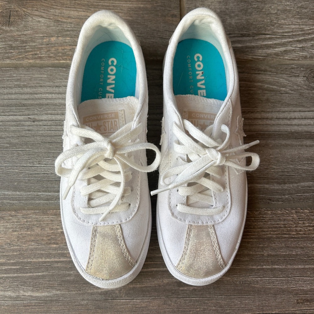 Converse One Star White Low Top Sneakers Casual Shoes Women's size‎ 6